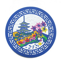 彩色(sè)矽膠墊,矽膠杯子墊,水杯(bēi)矽膠防滑墊